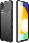 For Samsung Galaxy A03 Core Case Carbon Gel Cover Slim Shockproof