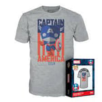 Funko Boxed Tee: Marvel - Captain America