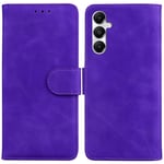 SATURCASE Coque pour Samsung Galaxy A05S, Toucher Confortable PU Cuir Magnétique Flip Portefeuille Support Porte-carte Protecteur Housse Étui pour Samsung Galaxy A05S (FG-Violet)