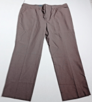 Marks & spencer Mens trousers W42 L29 brown striped Straight Leg