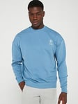 Gym King Mens Aventus Sweatshirt - Navy, Navy, Size Xl, Men