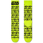 Happy socks Strømper Star Wars Storm Trooper Sock Svart/Gul bomull Str 36/40