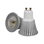 Blanc Neutre - Ampoule led - GU10 - Dimmable - 5 w - cob Bridgelux Ecolife Lighting Blanc Neutre