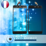 Vitre Ecran tactile pour telephone mobile Wiko Lenny 4 plus 5.5" NOIR