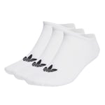 adidas Original Trefoil Liner Socks 6 Pairs, størrelse 34-36