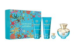 Versace Dylan Turquoise Women's Eau De Toilette 100ml Gift Set bath shower Gel