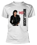 Michael Jackson 'bad' (white) T-shirt - & Official