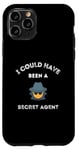 Coque pour iPhone 11 Pro Spy Secret Agent Movie Books Fan Reader Dad Père Mom