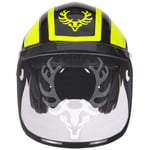 Protos Integral Forest combiné casque jaune fluo/noir, KOX edition