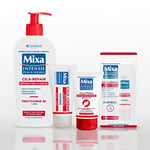 Mixa Intensif Peaux Sèches - Coffret - Routine Réparatrice Cica Soin Corps Panthénol - Lait Corps, Crème Corps, Stick Lèvres, Crème Mains - Mes Essentiels Hiver - Hypoallergénique