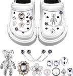 Bling Croc Charms, Crystal Diamond Shoe Accessories Charms, for Crocs Jewelry