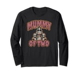 Mummy of Two Mommy of Two Funny Halloween Long Sleeve T-Shirt