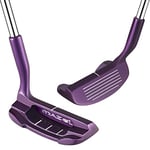 MAZEL Chipper Golf Club 36/45 Degree Golf Chippers Mens&Women Right Hand, Improve Your Short Game (Purple Right Hand, RH,45 Degree)