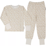 Tvådelad Pyjamas Bambu Leo Beige 110/116