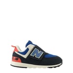 New Balance 574 Baby Sneakers Med Kardborreband Phantom | Svart | 24 EU