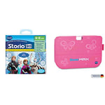 VTech - 274505 - Jeu pour Tablette - HD Storio - La Reine des Neiges & Etui Support Rose Officiel Storio Max 5""- Accessoire pour Tablette