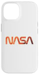 Coque pour iPhone 14 Logo rétro de la NASA Mars Worm Patch Space Exploration Graphic