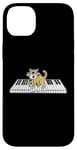 iPhone 14 Plus Piano Cat Kitten Pianist Keyboard Player Case