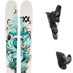 VOLKL Pack ski Volkl Revolt 114 White/teal 25 + Fixations Homme Blanc / Bleu Vert taille 191 2025