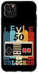 iPhone 11 Pro Max Level 50 Unlocked: Vintage Video Game Controller 50 Birthday Case