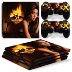 Skin Console Et Manettes Ps4 Pro - Hot