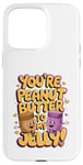 Coque pour iPhone 15 Pro Max Couples de Saint-Valentin You're the Peanut Butter to My Jelly