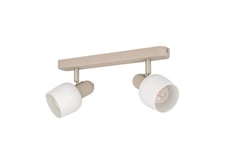 Spotlight Eglo Corato med 2 Lampor - Vit/Beige Hall lampa Vit,Beige