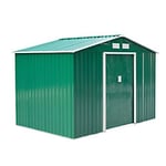 Outsunny Garden Shed Storage Outdoors Water proof Green 1910 mm x 2770 mm x 1920 mm