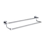 GRIFEMA IBIZA-G30109 Wall Mounted 59CM Double Bath Towel Holder, Towel Rail for Bathroom, Chrome