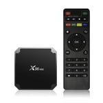 Festnight X96mini Smart Android 7.1.2 TV Box Amlogic S905W Quad Core H.265 VP9 HDR10 Mini PC 1 GB / 8 GB DLNA WiFi LAN Media Player EU Plug