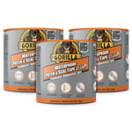 Gorilla 3044751 Waterproof Patch & Seal Tape Clear 2.4m (3 Pack) 3 Pack,