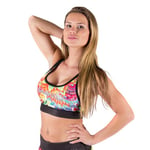 Gorilla Wear Venice Sport Bra Multicolor Mix Xs