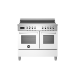 Bertazzoni PRO105I2EBIT Professional Series 100cm Induction Top White Electric Double Oven Range Cooker