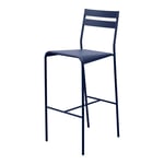 Fermob - Facto Bar Stool Deep Blue 92 - Barstolar utomhus