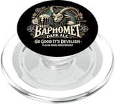 Baphomet Dark Ale Drôle Occulte Horreur Bière Parodie PopSockets PopGrip pour MagSafe