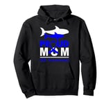 Irritable Bowel Syndrome IBS Awareness Proud Mom Dolphin Pullover Hoodie