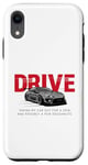 Coque pour iPhone XR Drive Cool Fast Sports Car Racing Drift Driver