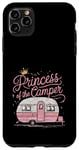 Coque pour iPhone 11 Pro Max Princesse du campeur mignon camping camping-car famille camping-car