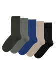 Björn Borg Essential Socks 5-pack Multi, 41-45