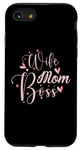 Coque pour iPhone SE (2020) / 7 / 8 Moms the Boss – Cadeau mignon pour la fête des mères