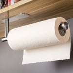 FOREHILL Porte Essuie Tout - Porte Rouleau de Cuisine Auto-adhésif Support Pour Papier Essuie Tout Acier Inoxydable