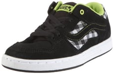 Vans Baxter, Baskets mode garçon - Noir (Plaid Black/G), 36.5 EU (5)