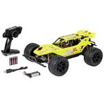 Carson RC Sport Cage Devil XL jaune brushed 1:10 Auto RC électrique Buggy prêt