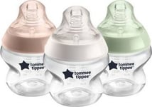 Tommee Tippee Tommee Tippe Natural Start Flaska Closer To Nature, Med Steriliseringsfunktion 150 Ml, 3 St, 42271801