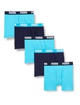 Puma Boxer sous-vêtement, Bleu, 170-176 (Lot de 5) Enfant Unisexe