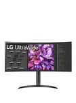 Lg 34" 21:9 Curved Ultrawide Qhd Monitor With Usb Type-C