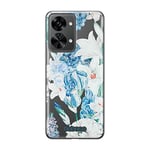 Babaco ERT GROUP mobile phone case for Oneplus NORD 2T 5G original and officially Licensed pattern Flowers 026 optimally adapted to the shape of the mobile phone, partially transparent