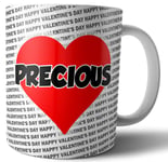 Precious Mug Valentines Day Gift For Him Her Girlfriend Boyfriend Husband Wife