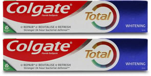 Colgate Total Whitening Toothpaste 125ml X 2