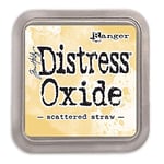 Ranger Tim Holtz Distress Oxide Shabby Shutters-a 2x2 Raised Pad, with Water-Reactive Dye Ink Détresse Oxyde Les Tampons d'encre, Vert, 7, 6 x 7, 6 cm